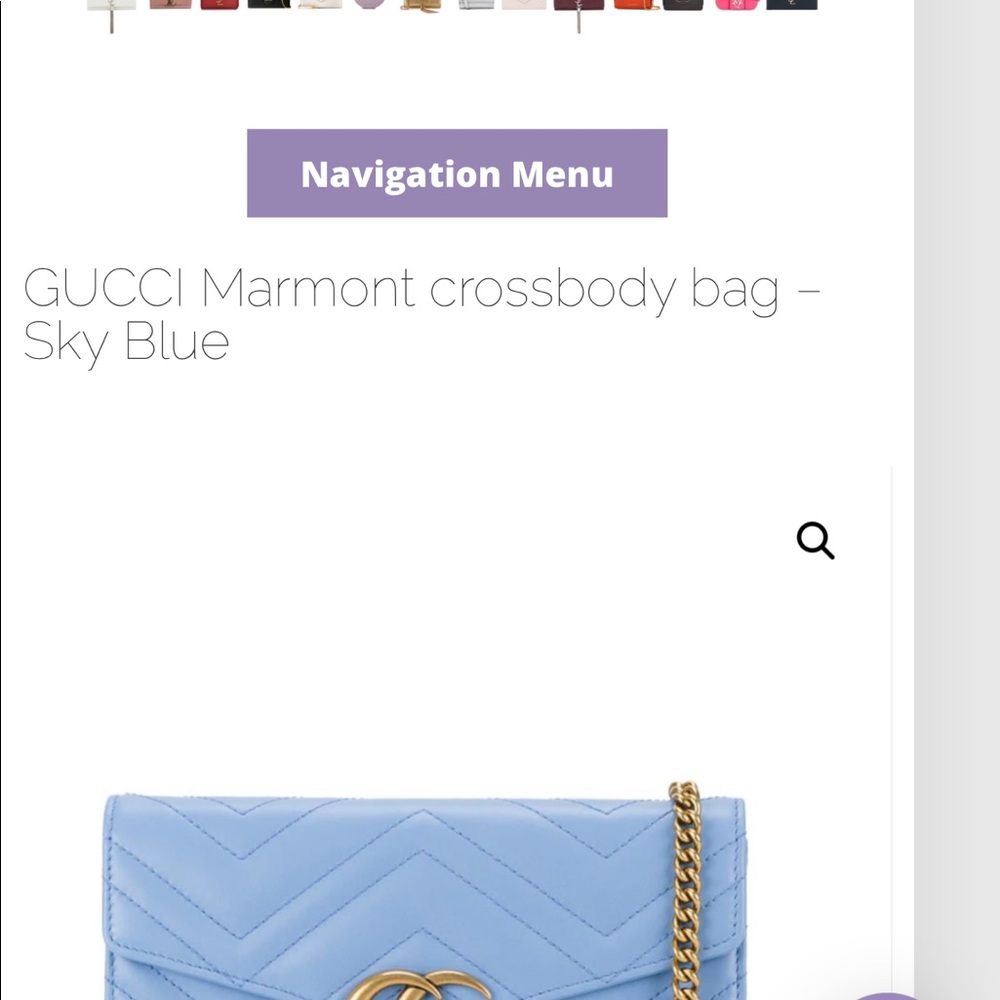 Gucci bag use few time